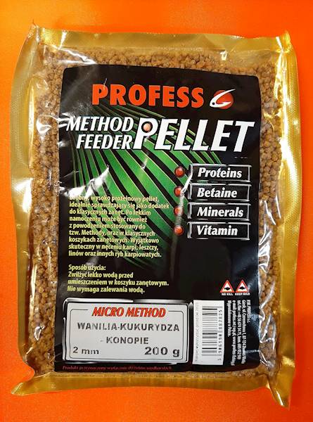 PELLET PROFESS 2mm WAN-KUKUR-KONOPIE 200g