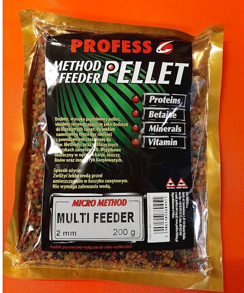 PELLET PROFESS 2mm MULTI FEEDER 200g