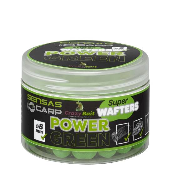 SUPER WAFTERS 8MM POWER GREEN 60G 16801
