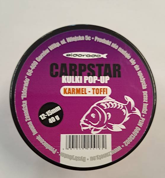 ELDORADO KULKI POP UP KARMEL TOFI 12-15MM 40G