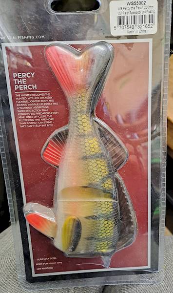 PERCY THE PERCH 200MM 100G TŁÓW