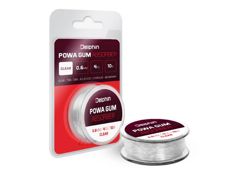 FEDER GUM 0,8MM 6KG 8M CLEAR