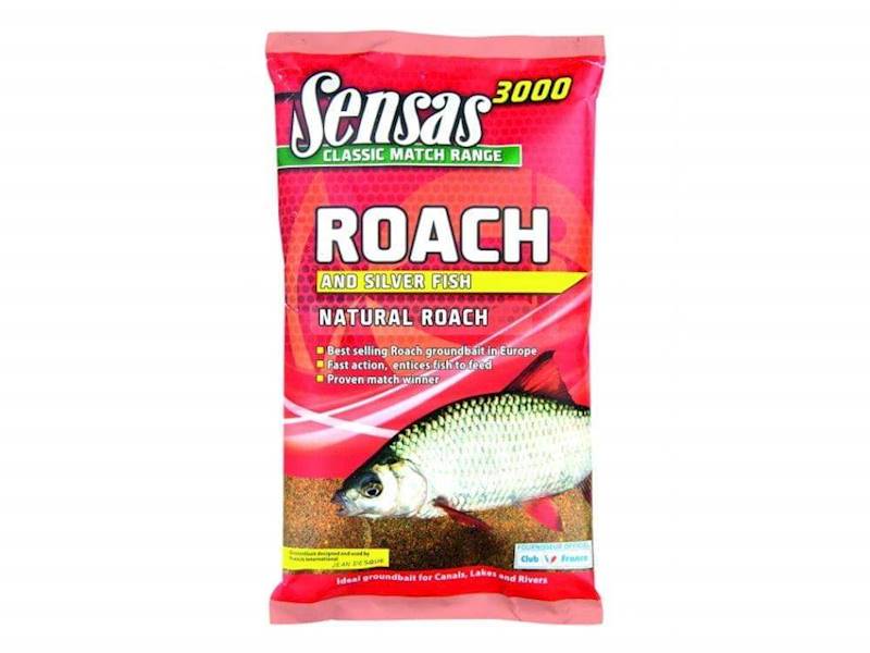 ZANĘTA SENSAS 3000 NATURAL ROACH 1KG 