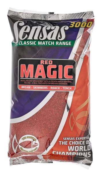 ZANĘTA SENSAS MAGIC RED 3000 1KG 71111