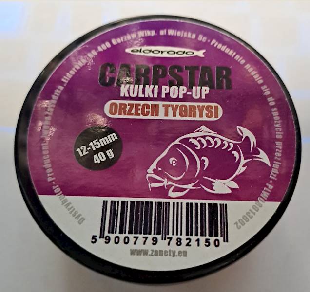 ELDORADO KULKI POP UP ORZECH TYGRYSI 12-15MM 40G
