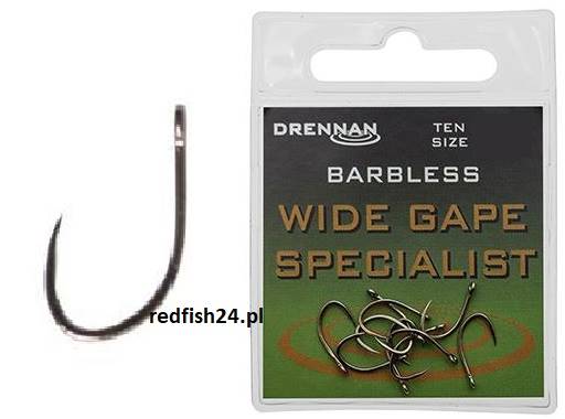 HACZYKI DRENNAN WIDE GAPE SPECJALIST #14 10szt