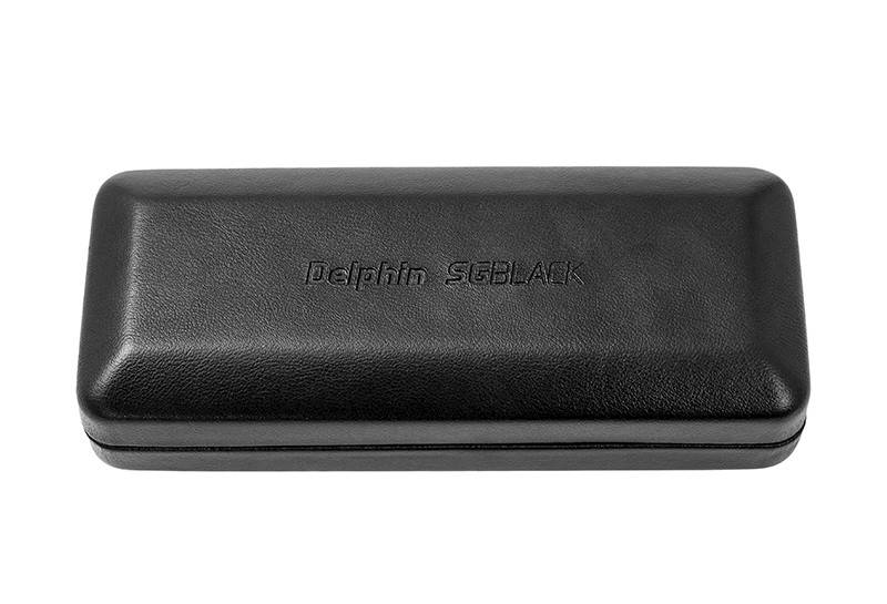 OKULARY DELPHIN SG BLACK szkła pomarańczowe