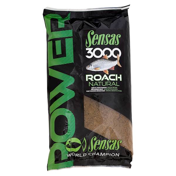 ZANĘTA SENSAS 3000 POWER ROACH NATURAL 1KG 45659 