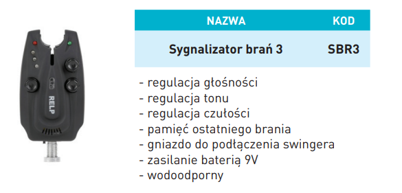 SYGNALIZATOR RELP SBR3