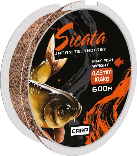ŻYŁKA SICATA 3D 600M 0,40MM 26,5KG