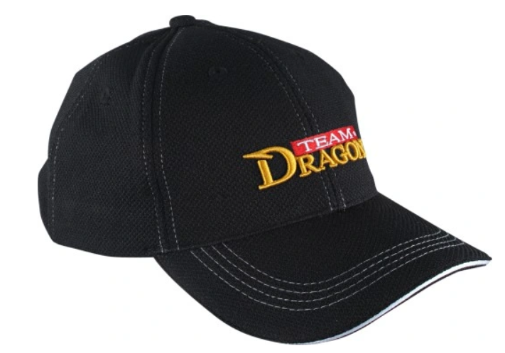 Czapka DRAGON baseball stretch czarna rozm. 58