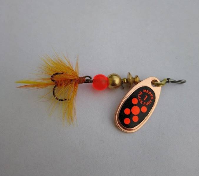 MEPPS BLACK FURY MOUCHE MIEDZIANY/CZERW. KROP.3/2G