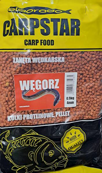 PELET WĘGORZOWY CARPSTAR 0,9KG 4MM