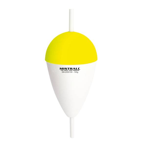 Mistrall spławik na suma biało-żółty 180 g