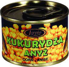 KUKURYDZA PUSZKA LORPIO ANYŻ 70g