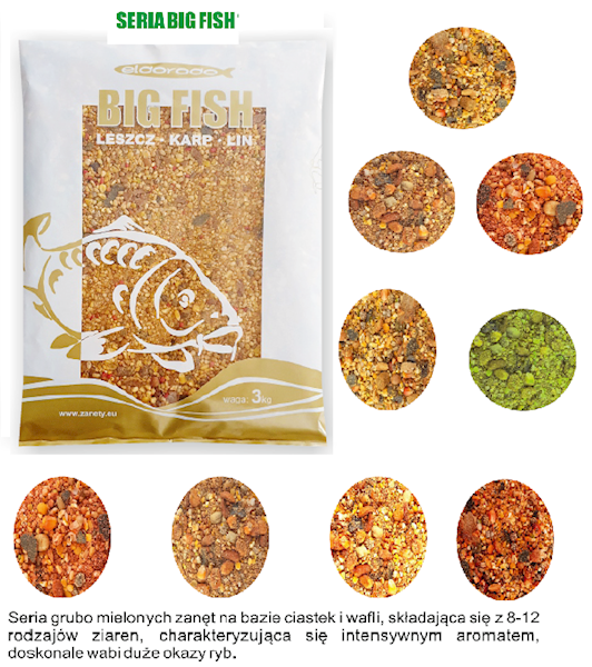 ZANĘTA ELDORADO BIG FISH KONOPIE-OCHOTKA 3KG