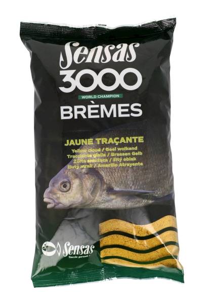 ZANĘTA SENSAS BREMES JAUNE TRACANTE 3000 1KG