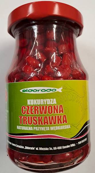 KUKURYDZA ELDORADO CZERWONA TRUSKAWKA SŁOIK