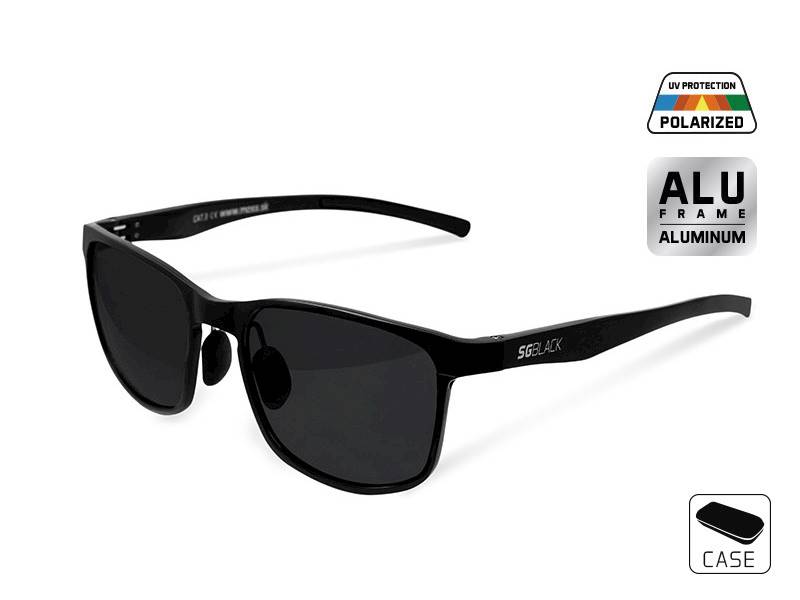 OKULARY DELPHIN SG BLACK czrne szkła