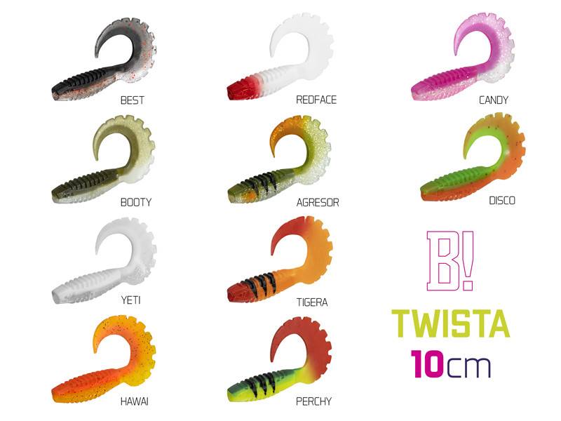 Sztuczna przynęta/guma TWISTA UVs | 10cm 1szt