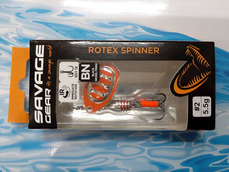 SG ROTEX SPINNER 2 5,5GR  04-fluo orange silver