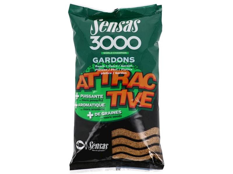 ZANĘTA SENSAS 3000 ATTRACTIVE GARDONS 1KG
