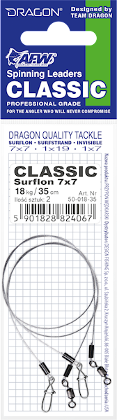 American Wire 7x7 Surflon 18 kg CLASSIC 40cm 2szt