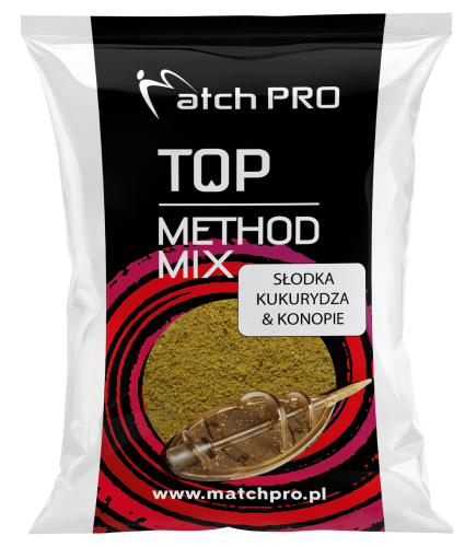 Zanęta MatchPro METHODMIX SŁOD. KUKUR&KONOPIE 700g