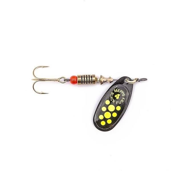 MEPPS BLACK FURY czarny / seledynowe kropki nr 4