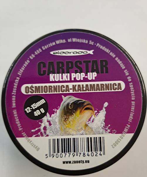 KULKI POP UP OŚMIORNICA KAŁAMARNICA  12-15MM 40G