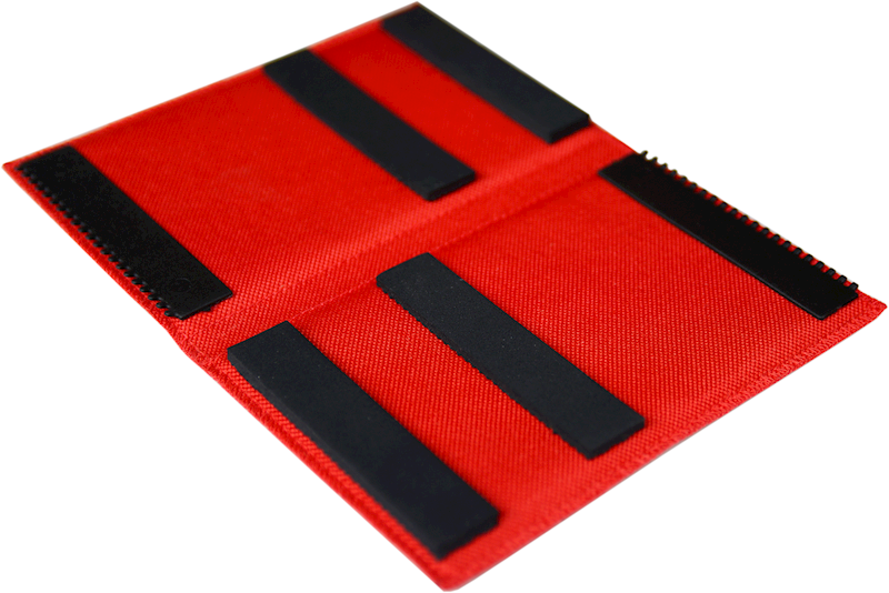 Portfel Szyty MatchPro 15cm Czerwony SLIM