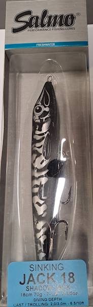 SLIDER SALMO JACK 18cm/70g SINKING SHADOW JACK