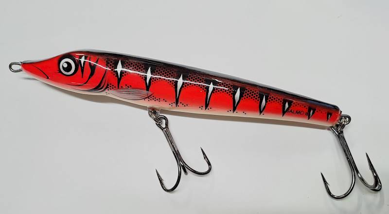 SLIDER SALMO JACK 18cm/70g SINKING RED WAKE