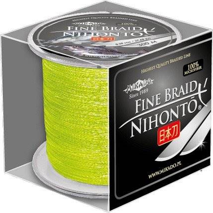 Plecionka Mikado Fine Braid 0,20/300m fluo