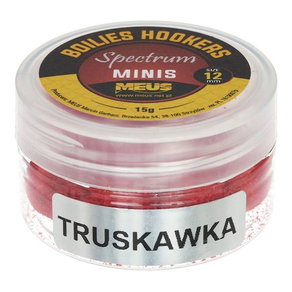 Kulki Hakowe Spectrum 12mm Truskawka MINIS