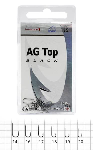 HACZYKI GÓREK AG TOP BLACK 18 20SZT