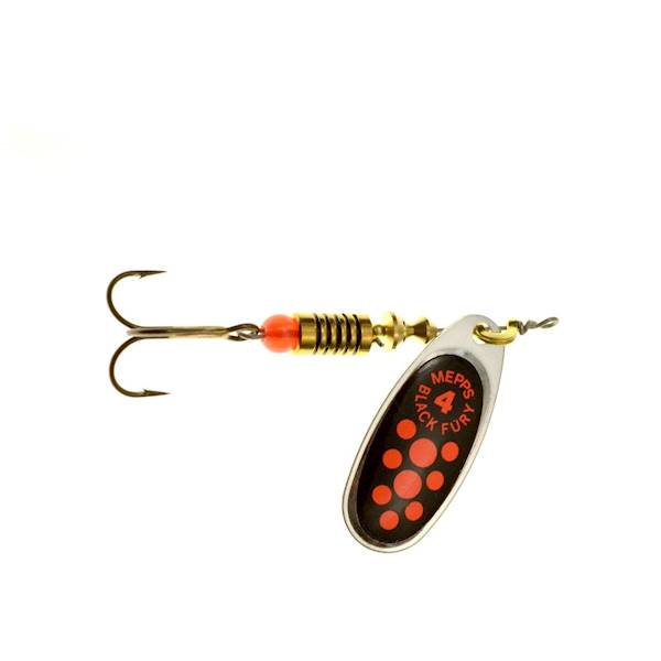 MEPPS BLACK FURY srebrny / czerwone kropki nr 4