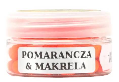 Dumbells Fluo Pop Up 8mm Pomarańcza & Makrela MINI