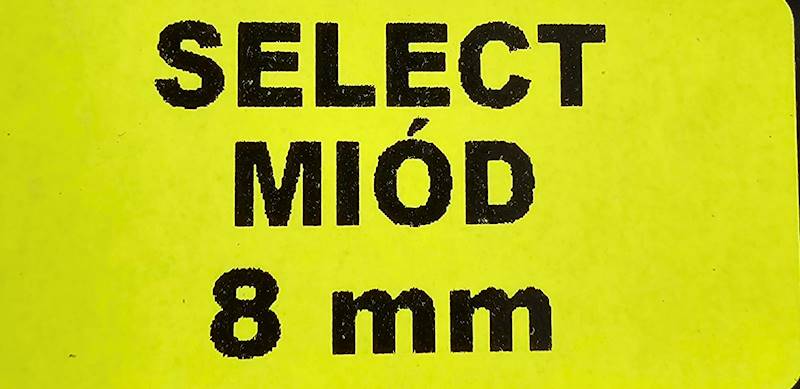 PELET STIL SELECT MIÓD  8MM 100GRAM