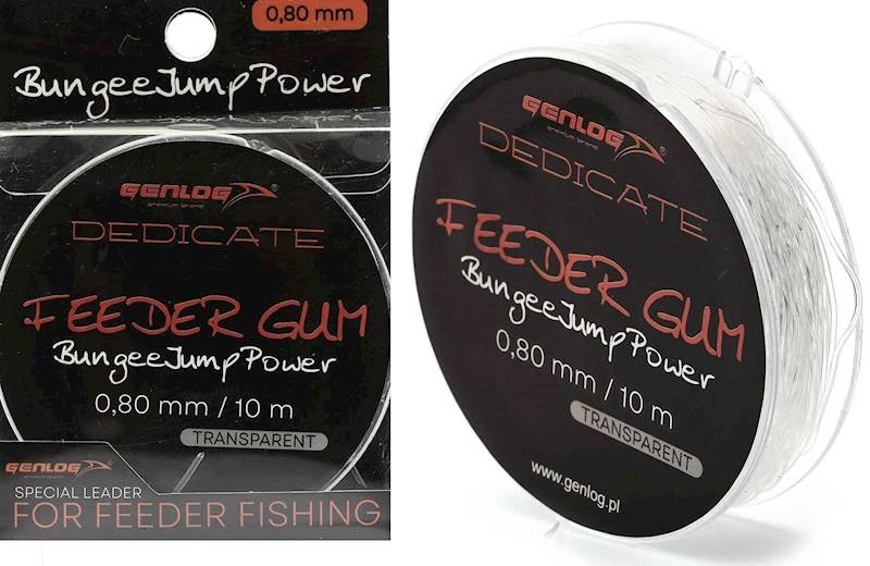 FEEDER GUM DEDICATE BUNGEE JUMP POWER 0,80m 10m