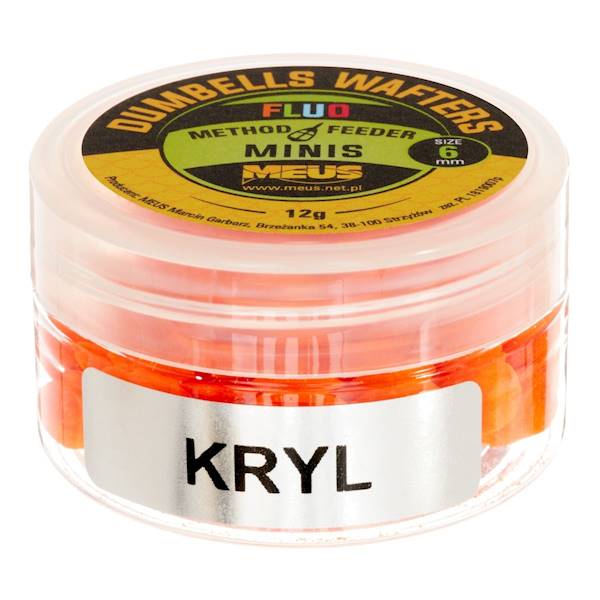 Dumbells Fluo Wafters 6mm Kryl MINIS