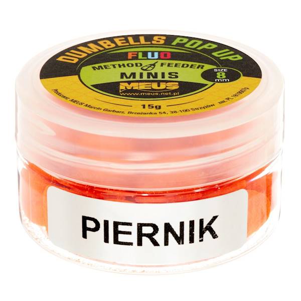 Dumbells Fluo Pop Up 8mm Piernik MINIS
