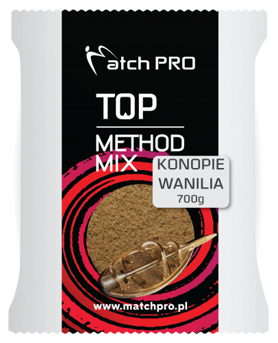 Zanęta MatchPro METHODMIX WANILIA & KONOPIE 700g