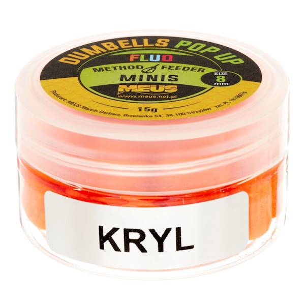 Dumbells Fluo Pop Up 8mm Kryl MINIS