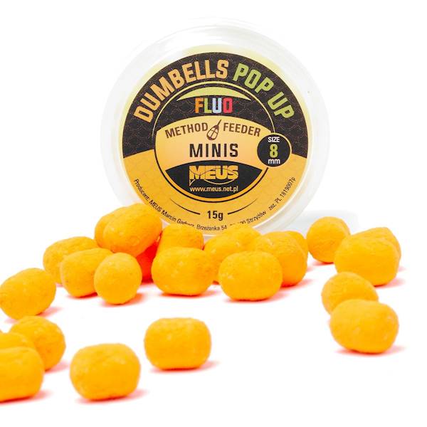 Dumbells Fluo Pop Up 8mm Kryl MINIS