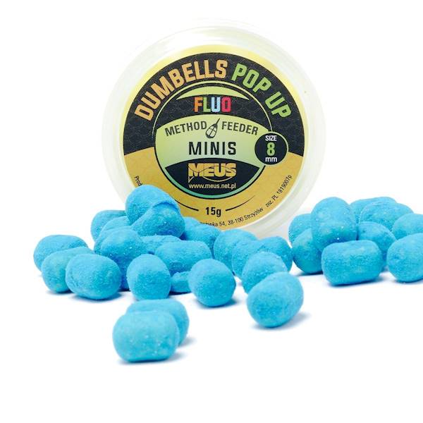 Dumbells Fluo Pop Up 8mm Halibut MINIS