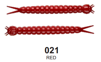SLIGHT WORM 38mm kolor 021  zapach krill 1szt
