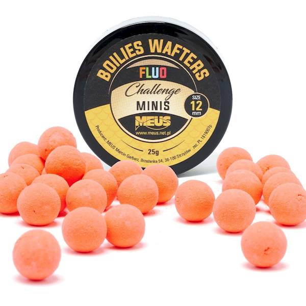 Kulki Fluo Wafters Challenge 12mm Red Killer Cray 