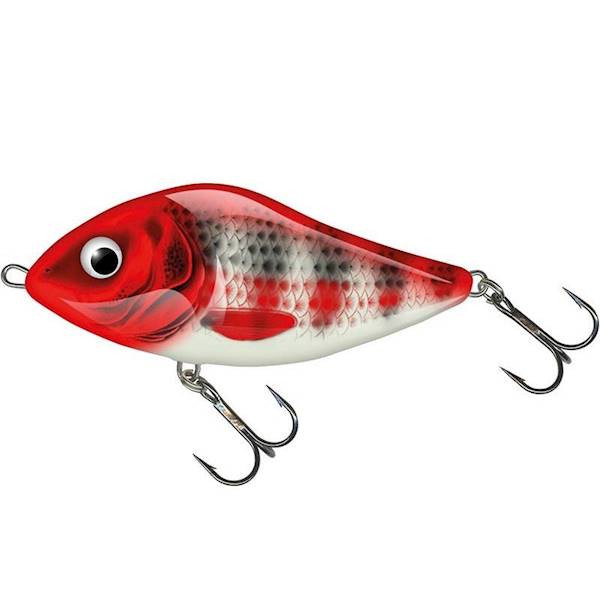Salmo Slider Sinking 5cm Red Head Striper