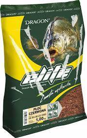 ZANĘTA DRAGON ELITE PŁOĆ CZERWONA 1kg